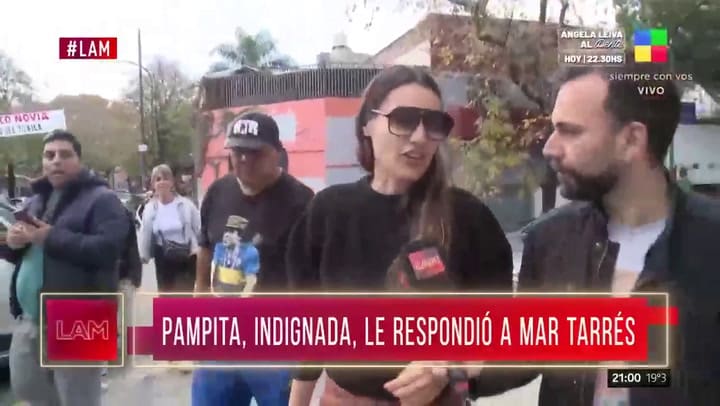 Pampita contó por qué le dijo que no al pedido de Mar Tarrés