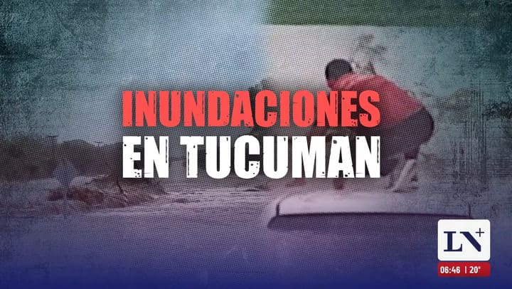 Inundaciones en Tucuman