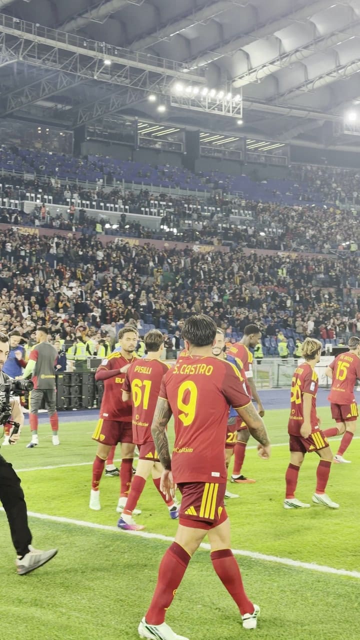 El festejo de Castro tras su gol