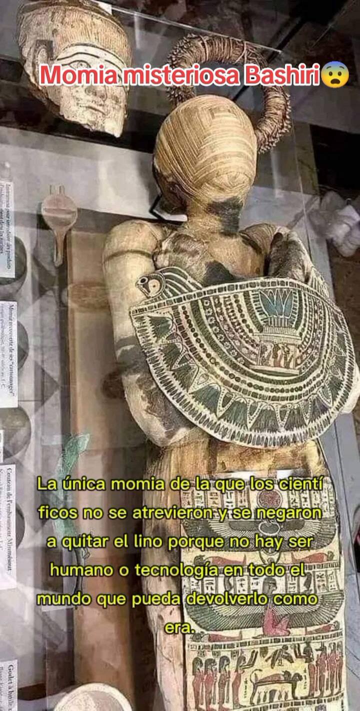 Bashiri la momia que esconde un gran misterio