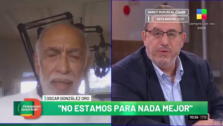 Oscar González Oro cruzó a Carlos Maslatón por su pronóstico frente a la crisis económica: 'Estás mintiendo'