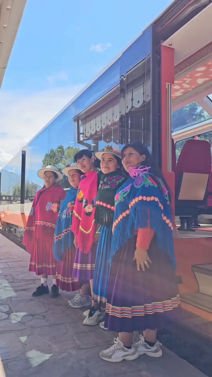 Cómo es viajar en el primer tren solar de América Latina que recorre paisajes emblemáticos del norte argentino