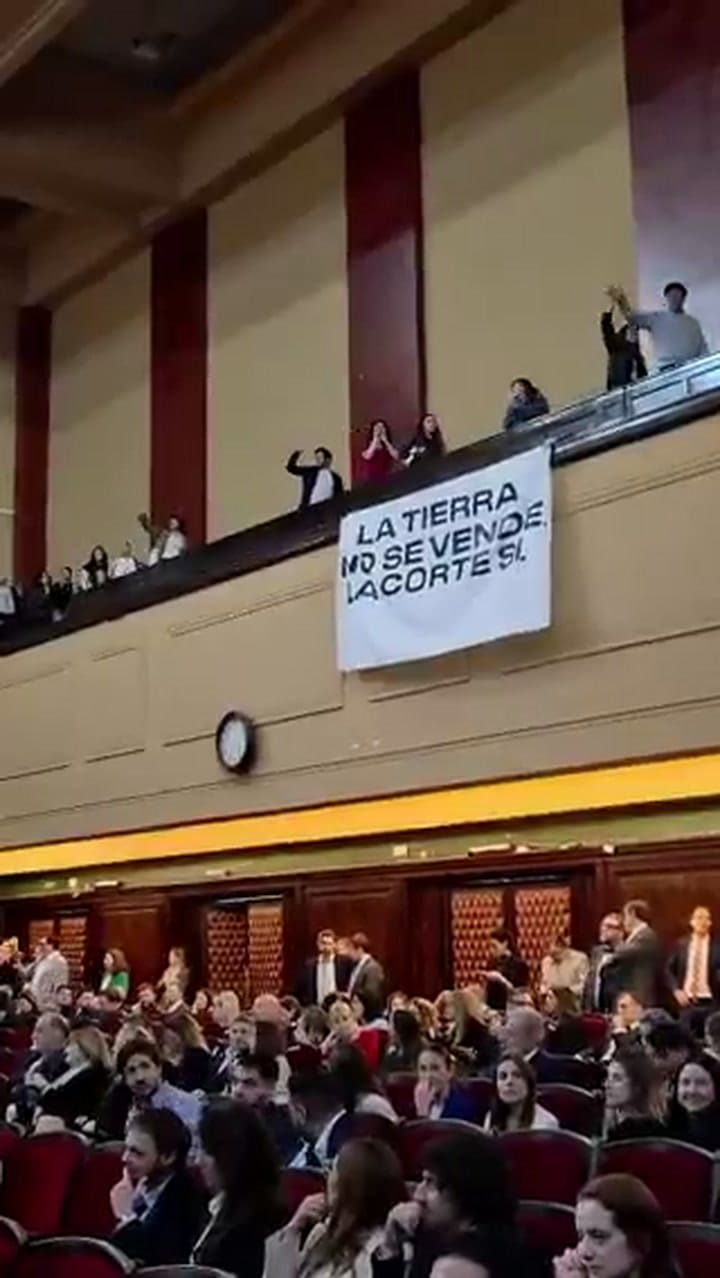 La protesta estudiantil en la Facultad de Derecho