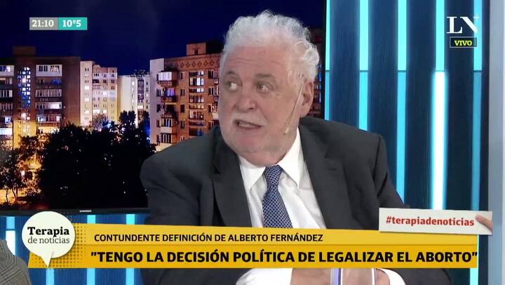 Ginés González García: 'Yo creo que Alberto va a impulsar la despenalización del aborto'