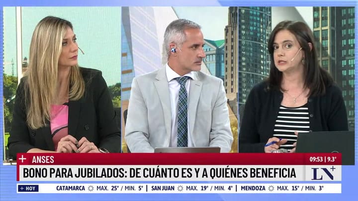 Bono para jubilados en agosto