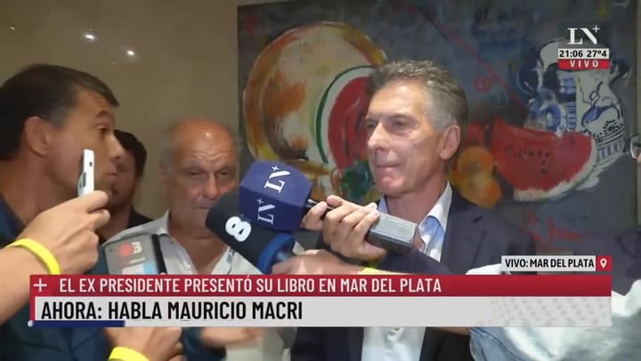 Macri: 'Yo estoy en el ring y voy a pelear hasta el último día'
