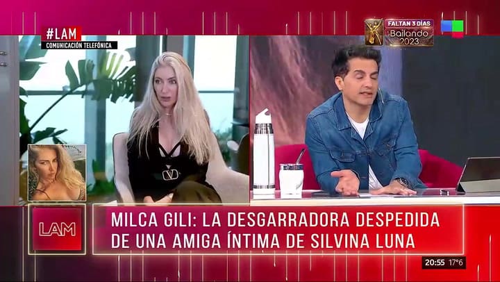 Milca Gili, íntima amiga de Silvina Luna contó cómo fueron los últimos días de la modelo