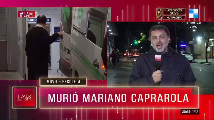 Ángel de Brito pidió Justicia por Mariano Caprarola