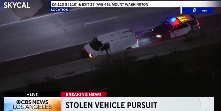 Estados Unidos: un hombre fue atropellado mientras escapaba de la Policía y su muerte fue transmitida en vivo