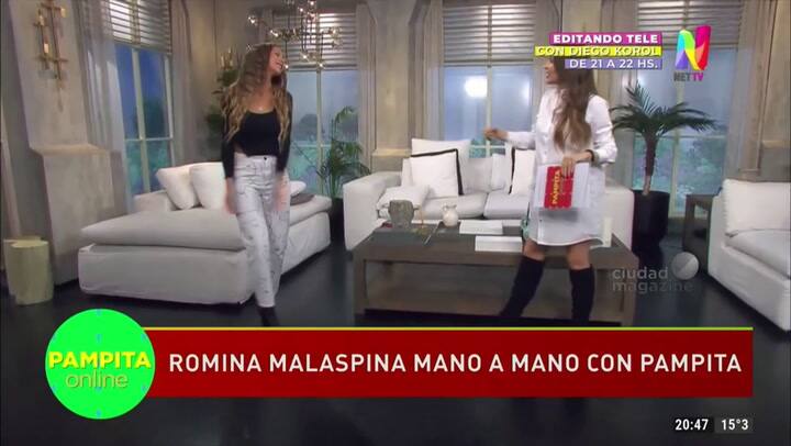 Romina Malaspina confesó que se tapó un tatuaje: “Me hice el nombre de mi primer novio”