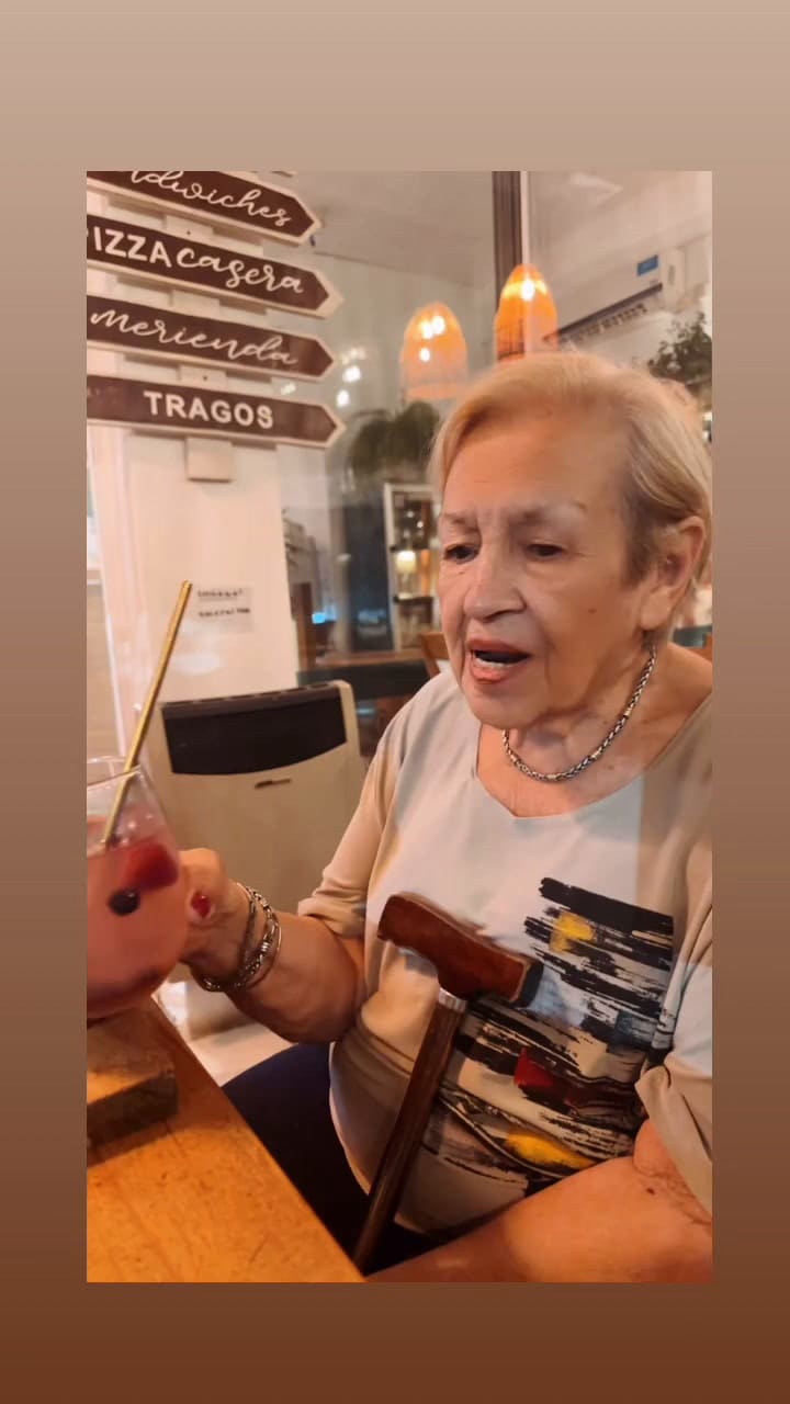 Marixa Balli y las vacaciones junto a su madre