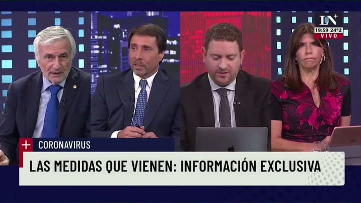 Eduardo Feinmann sobre sus compañeros