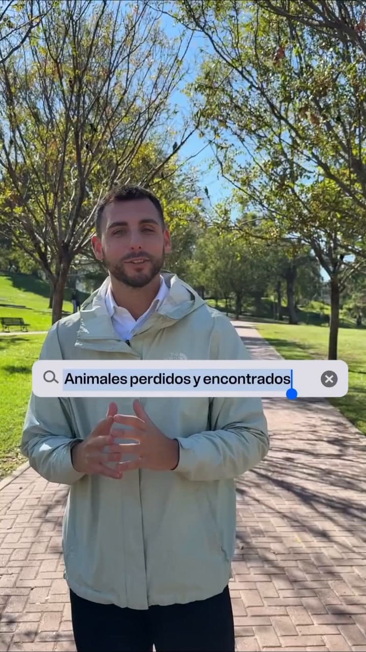 Todas las funciones de la página de Animales BA
