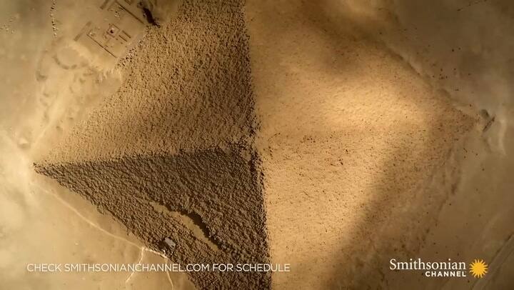 Así son los restos de la pirámide que estuvo 4000 años oculta en Egipto