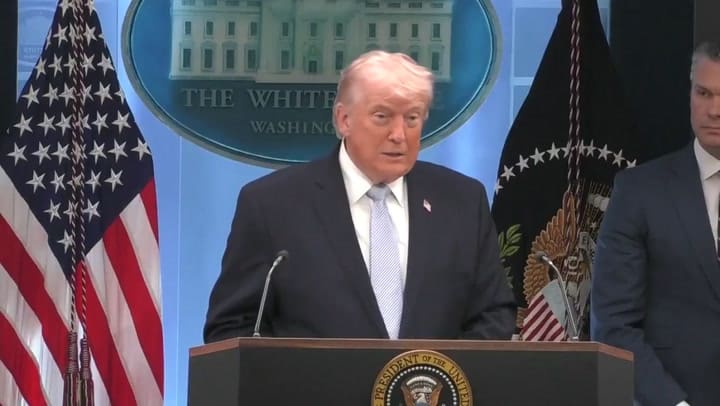 La amenaza de Trump a Irán