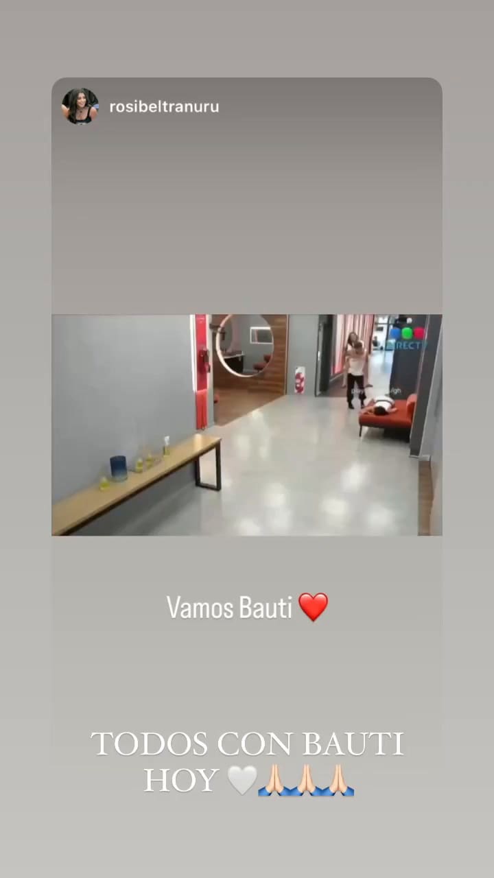 El apoyo de Rosina a Bautista Mascia