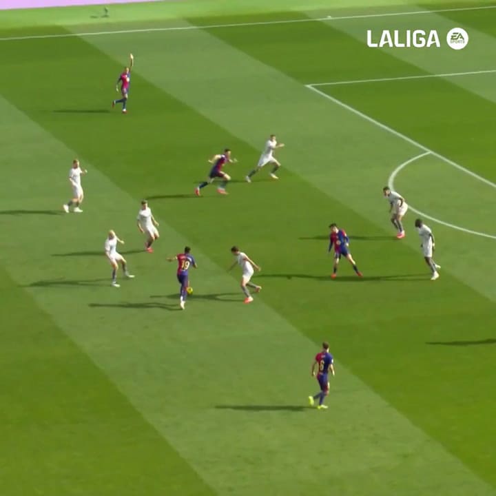 La impresionante jugada de Lamine Yamal ante Alavés