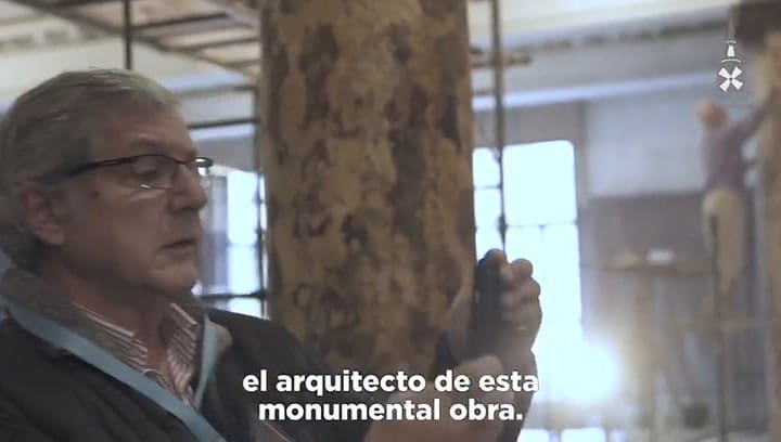 Los descendientes del arquitecto que diseñó la confiteria El Molino visitan el emblemático edificio