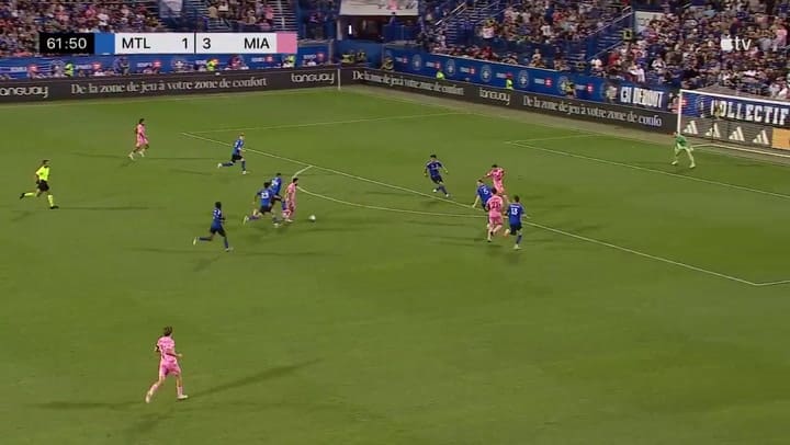 El golazo de Messi a Montreal en la MLS (GIF)