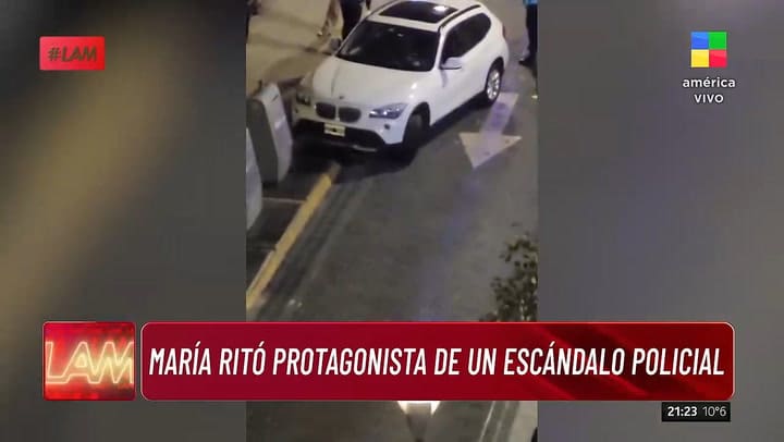 El audio de Maria Eugenia Rito tras el choque