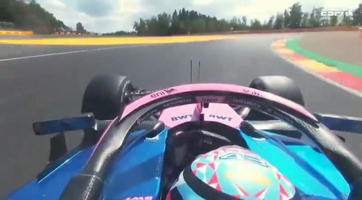 El adelantamiento de Colapinto a Gasly y Lawson