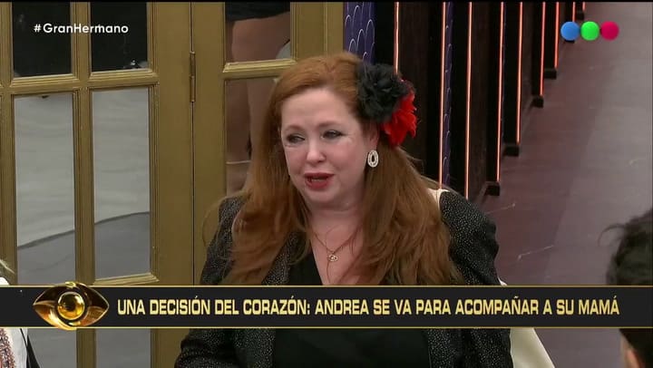 Así se despidió Andrea del Boca de Gran Hermano