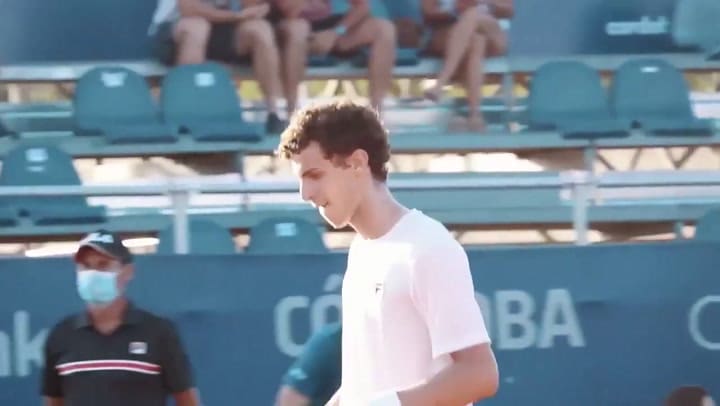 Córdoba Open: el cierre de Juan Manuel Cerundolo ante Miomir Kecmanovic - Fuente: Twitter