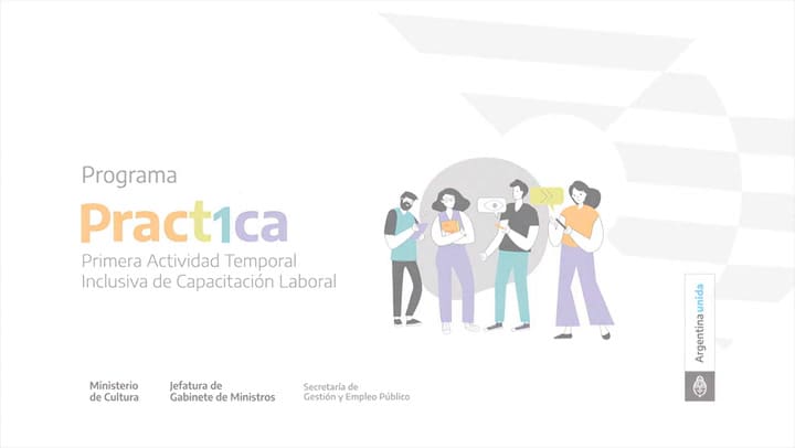 Con el programa Práctica, el Gobierno ofrece el primer empleo formal a jóvenes sin experiencia