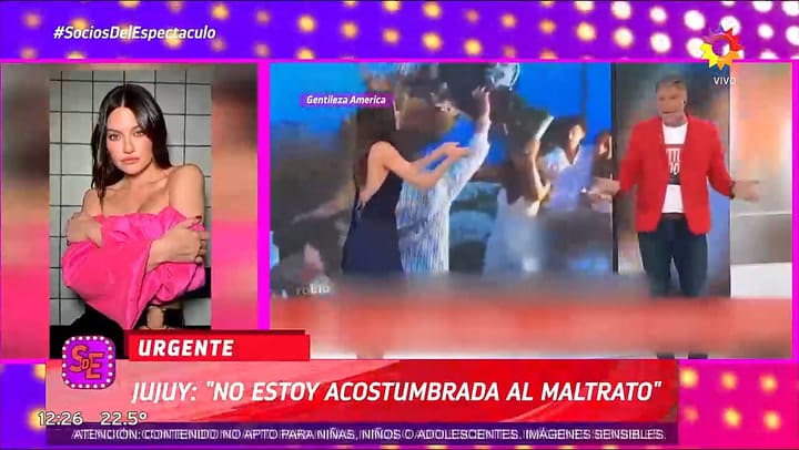Sofia Jujuy Jimenez hablo sobre su cruce con Horacio Cabak
