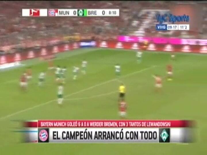 La goleada del Bayern