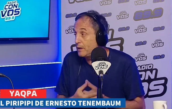Ernesto Tenembaum le respondió al presidente: "No tengo ganas de pelearme con Milei"