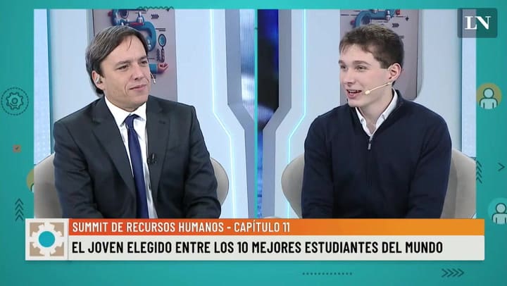 El joven elegido entre los 10 mejores estudiantes del mundo