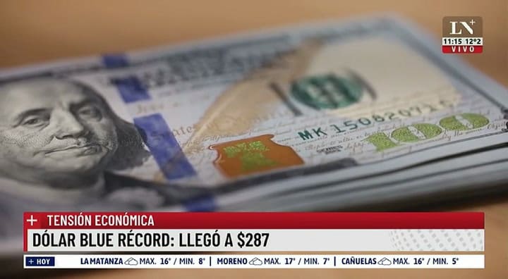 ¿Por qué el dólar blue pegó un salto?