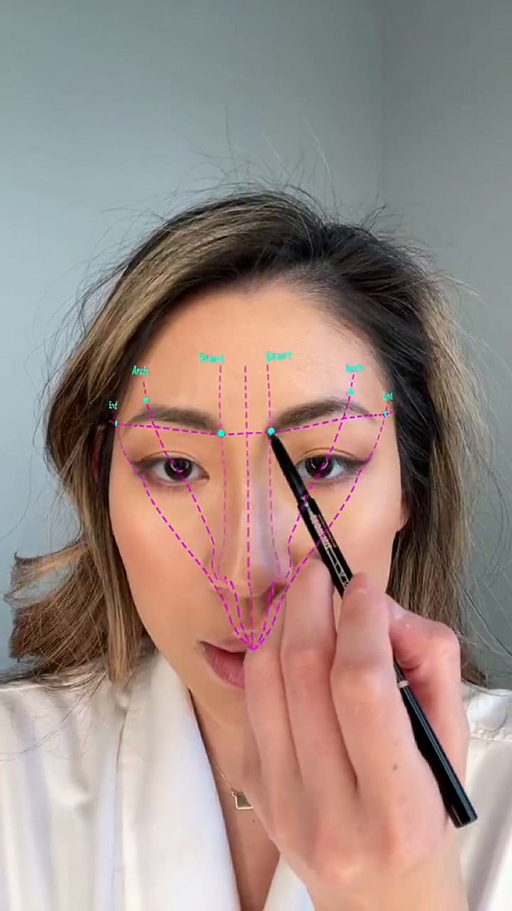 El nuevo filtro de TikTok para tener las cejas perfectas