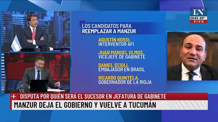 El comentario de Feinmann que hizo reír a Jony Viale