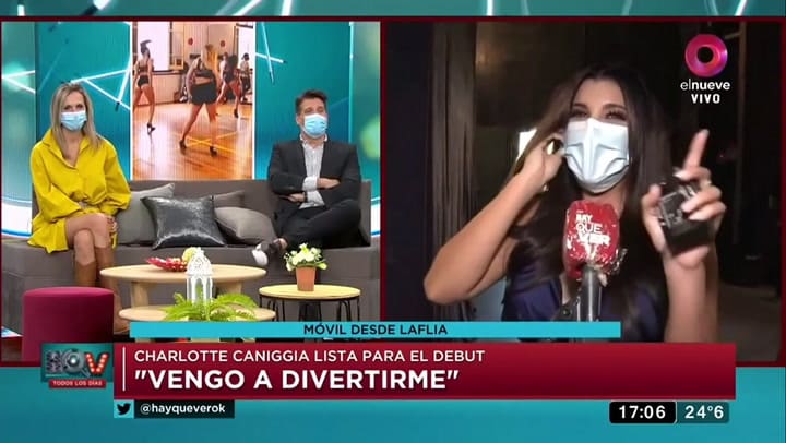 Charlotte Caniggia habló sobre su hermano Alexander: “En casa no cocina, vive a delivery” - Fuente: