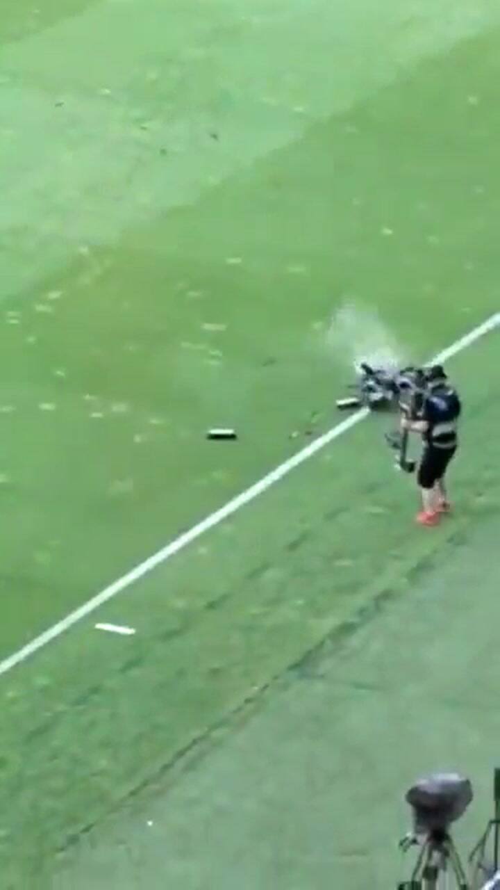 Durante a partida Hungria-Cazaquistão, a