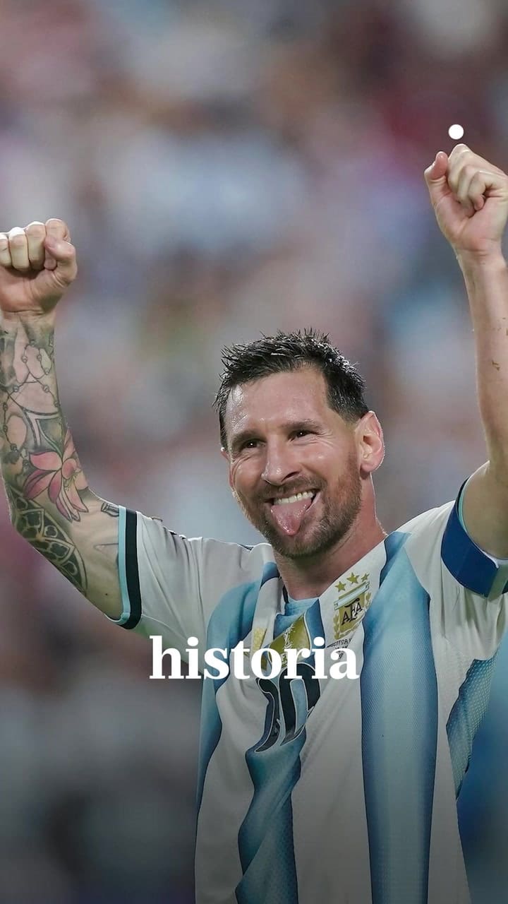 20 años después de su primer gol en un Mundial, Lionel Messi volvió a hacer historia.