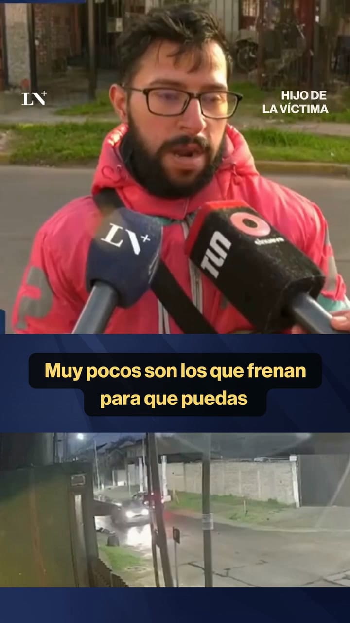 La palabra del hijo de la mujer que murió atropellada por un motociclista que huyó sin asistirla