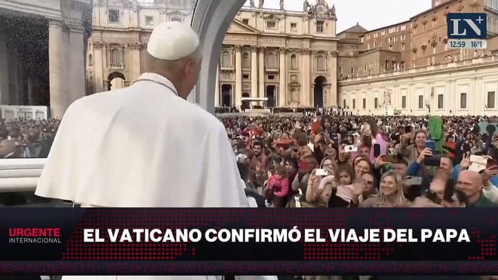 El Vaticano confirmo el viaje del Papa