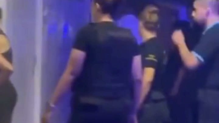 El momento de la detención de Morena Rial