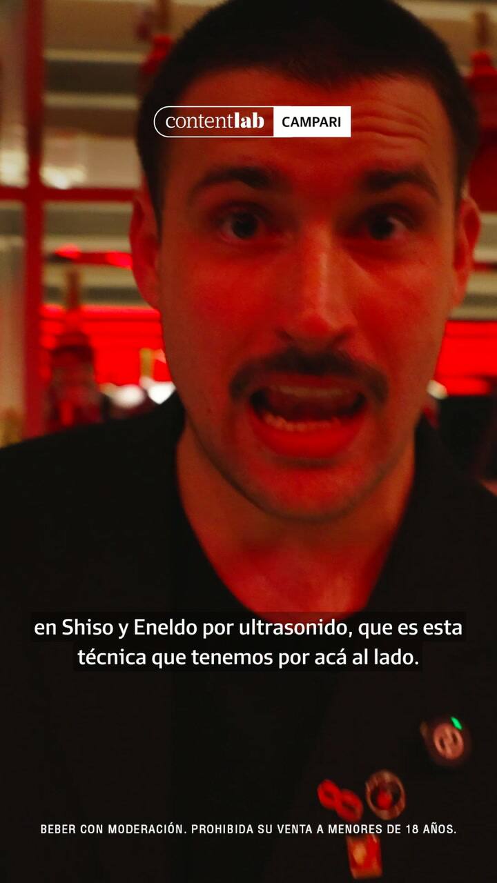 Así se hace Ultrasónico, el cóctel ganador de la competencia