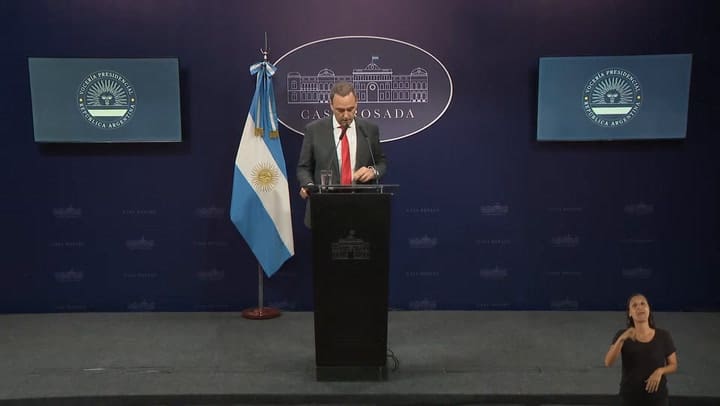 Conferencia De Prensa Adorni 16.02.24