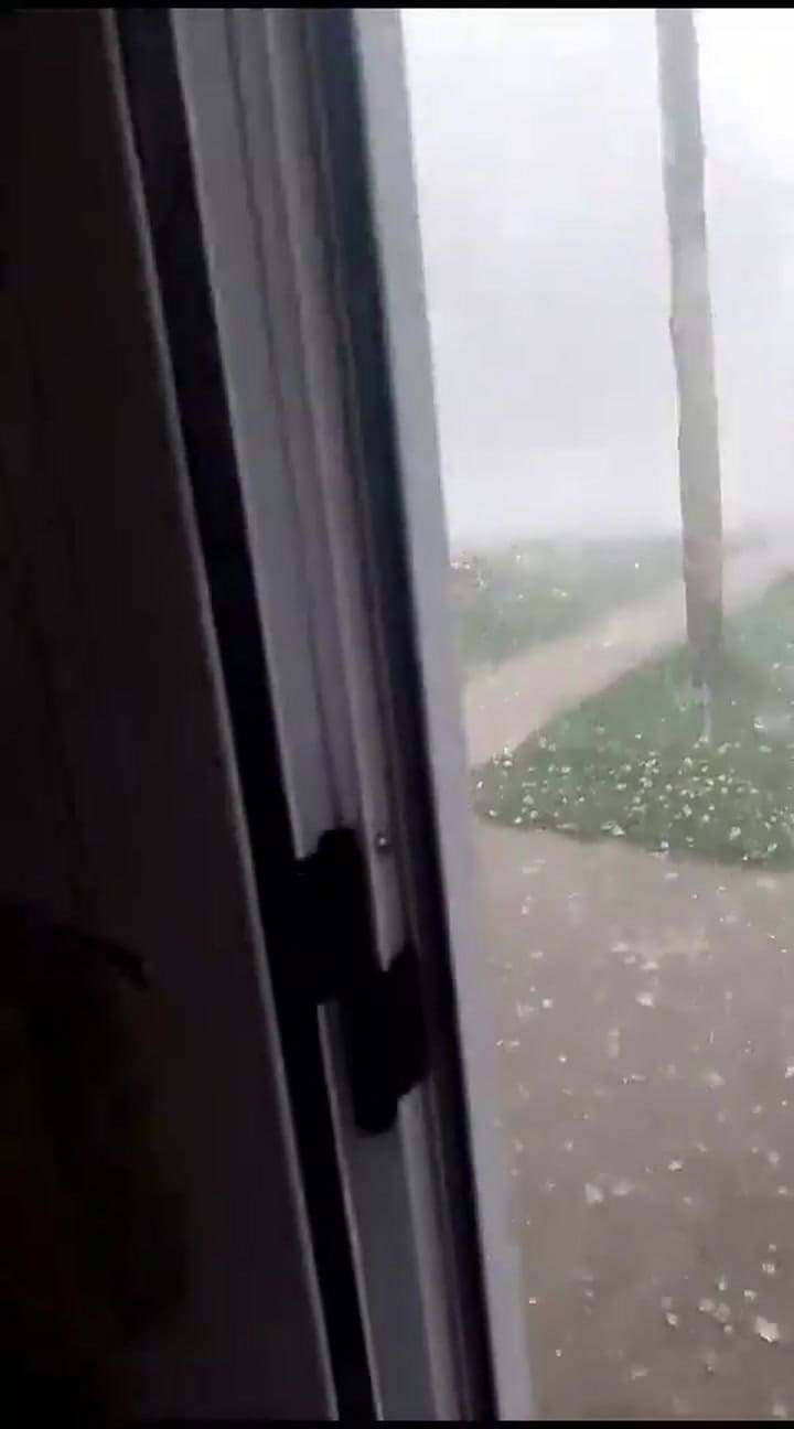 Granizo en Guernica