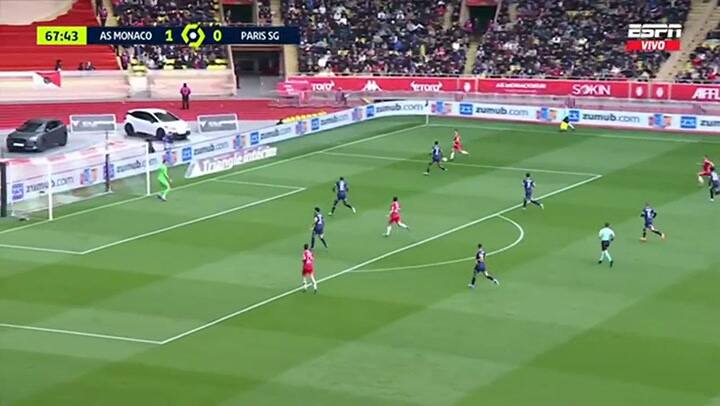Segundo gol del Mónaco