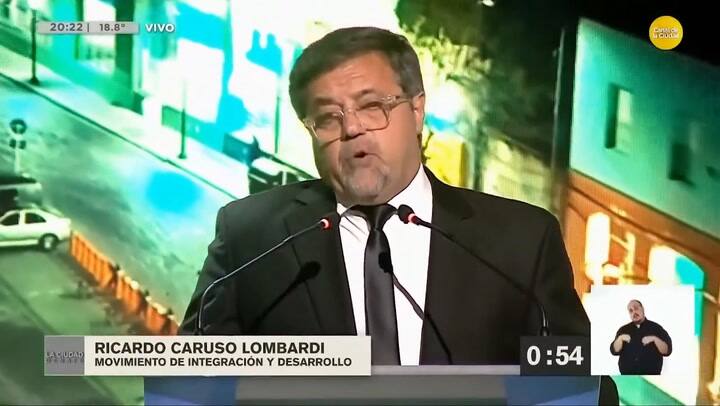 Presentación Ricardo Caruso Lombardi; Movimiento De Integración Y Desarrollo