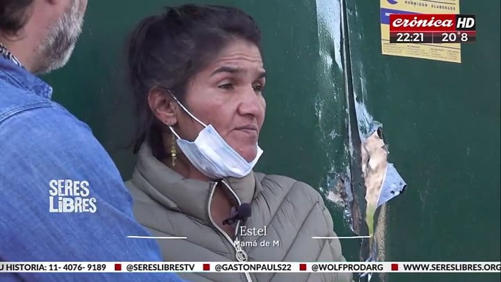 Habló la madre de M.: “Para mí la droga es un pasatiempo” - Fuente: Crónica TV