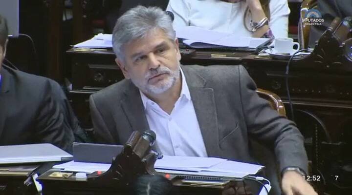 Debate por el aborto: la exposición de Daniel Filmus - Fuente: HCDN