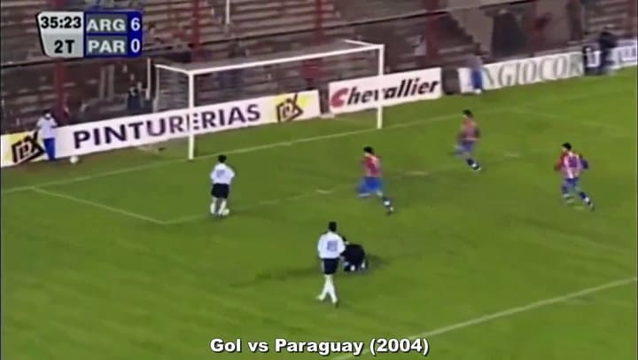 Los goles de Messi en la sub-20 de Argentina - Fuente: YouTube