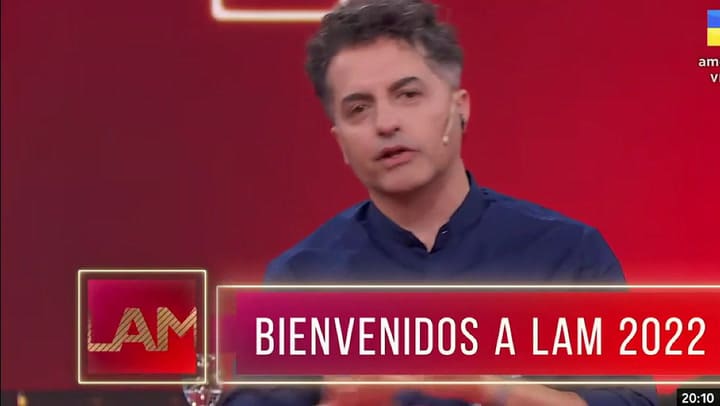 Arranque de LAM por la pantalla de America TV